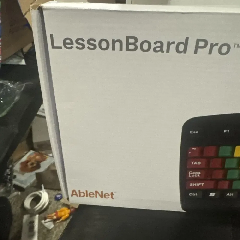 Ablenet Training, Learning Student Teaching Keyboard USB, Color Coded